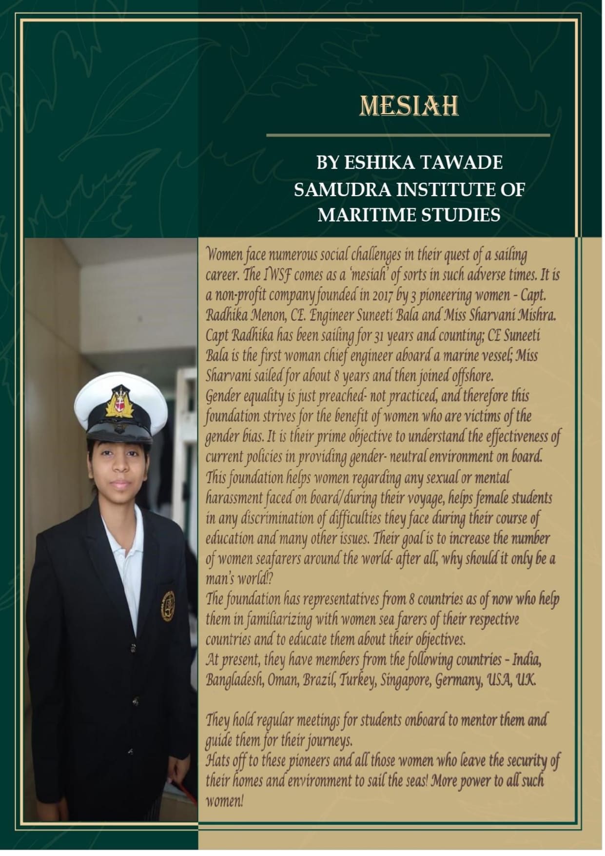 IWSF MAGAZINE Page20